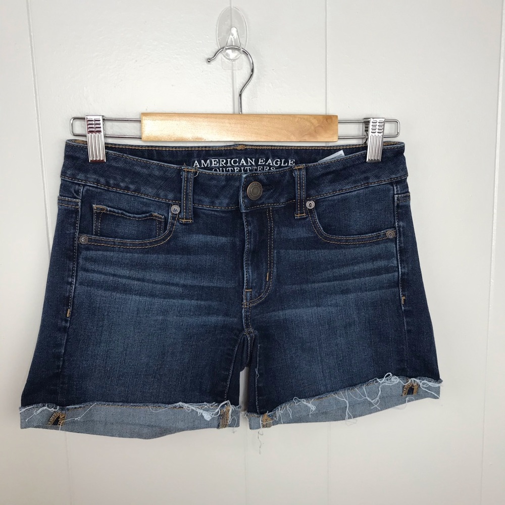 American Eagle denim shirt Sz 2 - Picture 6 of 8